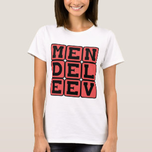 Dmitri Mendeleev, Russisch chemicus T-shirt