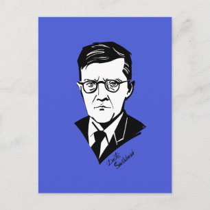 Dmitri Shostakovich Briefkaart