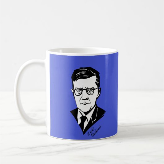 Dmitri Shostakovich Koffiemok (Links)