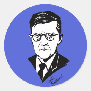 Dmitri Shostakovich Ronde Sticker