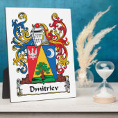 Dmitriev Family Crest Fotoplaat (Zijkant)