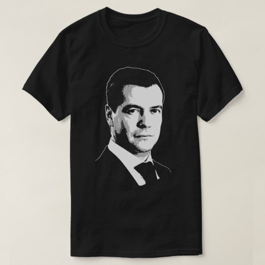 Dmitry Medvedev T-shirt (Design voorkant)
