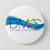 DMOC Blue Wave Button (Voorkant)