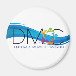 DMOC Logo Circle Magnet Magneet