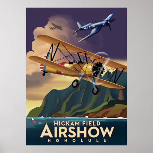 DMoore Stearman Poster (Voorkant)