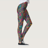 DMT Psychedelische Leggings [Mijn textuur wissen] (Rechts)