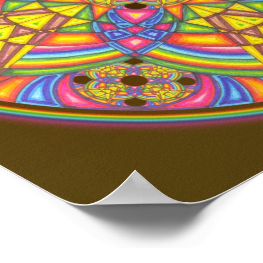 DMTMandala Poster (Hoek)