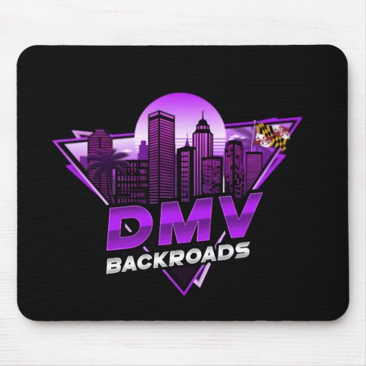 DMV Backroads Muismat (Voorkant)