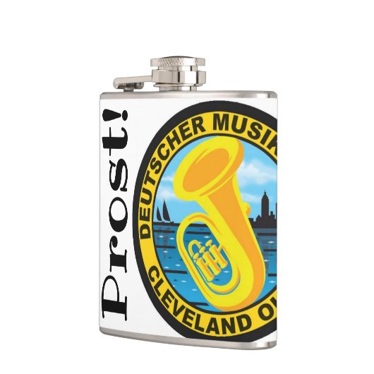 DMV Festive 6oz Flask Heupfles (Links)
