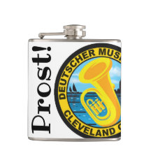 DMV Festive 6oz Flask