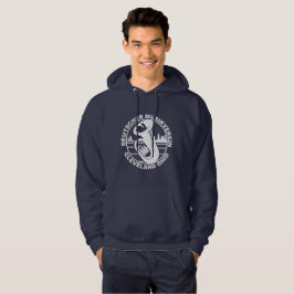 DMV Hooded Sweatshirt White Logo