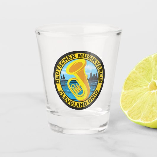 DMV Shot Glass Glas (Voorkant)