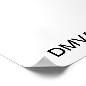 DMVA1 Garde d'honneur face aux mouvements Affiche (Coin)