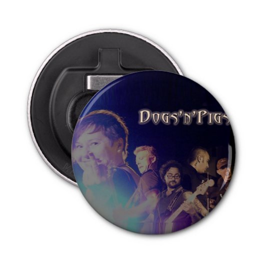 D'n Band Bottle Open Button Flesopener (Voorkant)