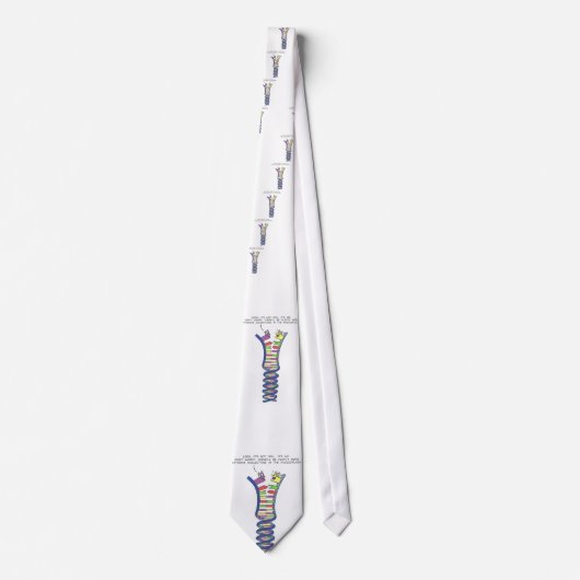 DNA-afbraak - Stropdas (Voorkant)