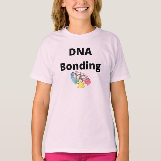 DNA Bonding Meisjes 'Basic T-shirt (Voorkant)