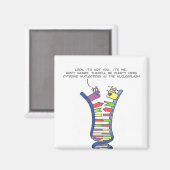DNA Break-Up - Koelkastmagneet Magneet (Voorkant / Achterkant)