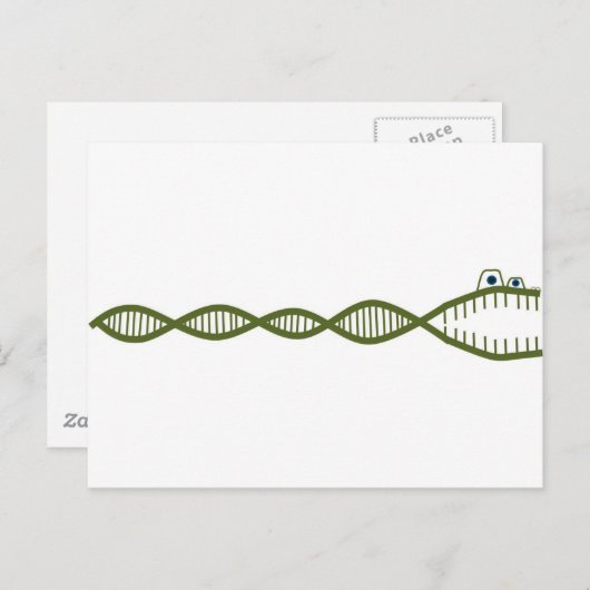 DNA BRIEFKAART (Voorkant / Achterkant)
