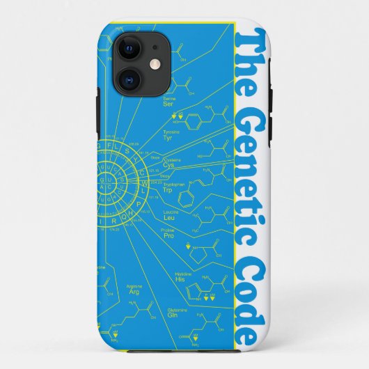 dna, code, hoesje telefoon (Achterkant)