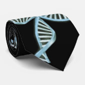 DNA Cross Stropdas (Opgerold)