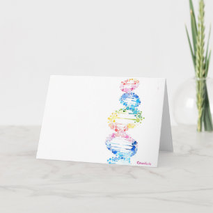 DNA, de spiraal van het leven  Kaart