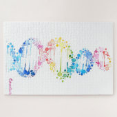 DNA, de spiraal van het leven Legpuzzel (Horizontaal)