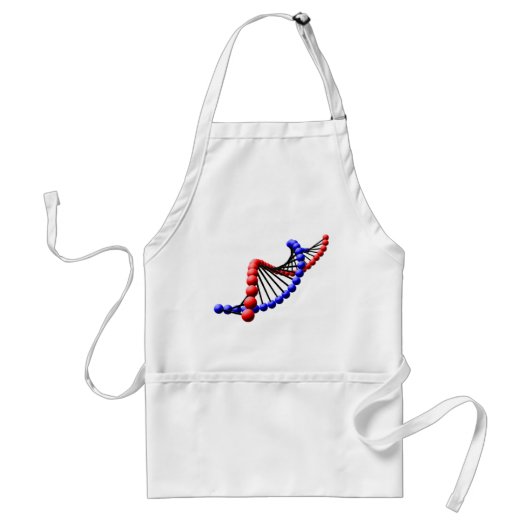 DNA - Double Helix Apron Standaard Schort (Voorkant)