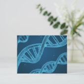 DNA Double Helix Briefkaart (Staand voorkant)