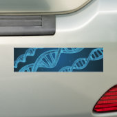 DNA Double Helix Bumpersticker (Op auto)