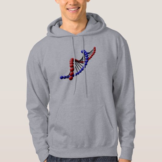 DNA - Double Helix Hooded Sweatshirt (Voorkant)