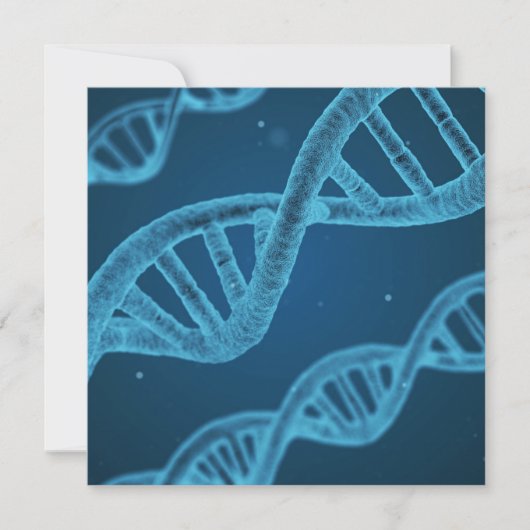 DNA Double Helix Kaart (Voorkant)