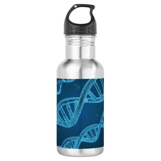 DNA Double Helix Waterfles (Voorkant)