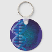 DNA Fingerprint Medical Science Sleutelhanger (Voorkant)