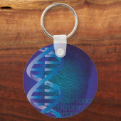 DNA Fingerprint Medical Science Sleutelhanger (Voorkant)