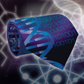 DNA Fingerprint Medical Science Stropdas