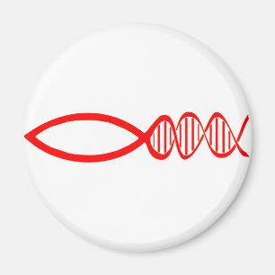 DNA Fish Magnet Magneet