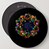 DNA Forest Ronde Button 6,0 Cm (Voorkant /achterkant)