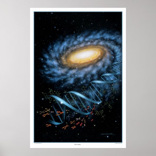 DNA Galaxy Print (Voorkant)