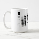 DNA Gel Koffiemok (Links)