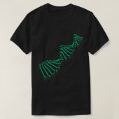 DNA Genetic Code Biologist Geschenk Wetenschap Bio T-shirt (Design voorkant)