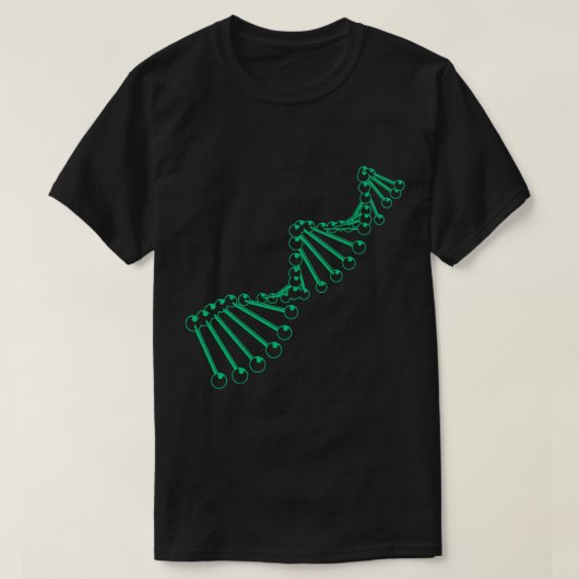 DNA Genetic Code Biologist Geschenk Wetenschap Bio T-shirt (Design voorkant)
