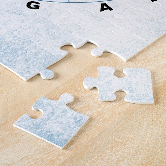 DNA-genetische code Legpuzzel (Zijkant)