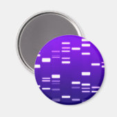 DNA-genetische code Paars Magneet (Voorkant / Achterkant)