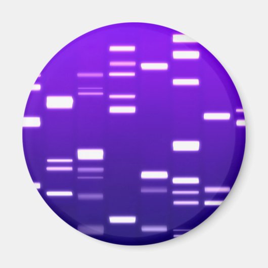 DNA-genetische code Paars Magneet (Voorkant)
