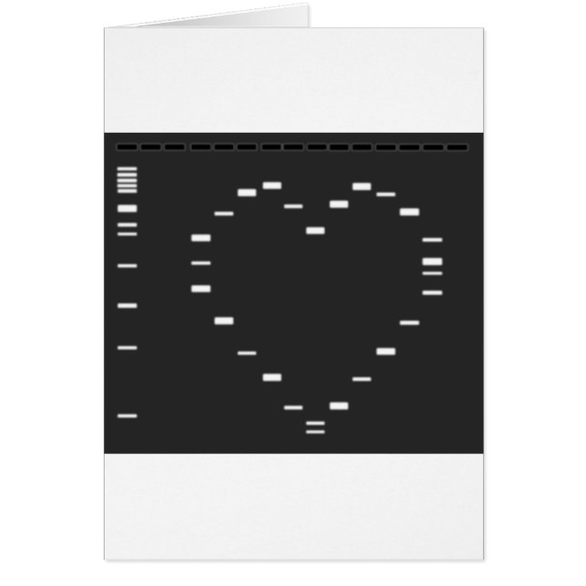 DNA-hart op agarosegel (Voorkant)