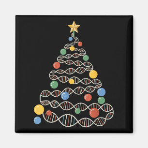 DNA Helix Kerstboom Wetenschapper Biologie Wetensc Magneet