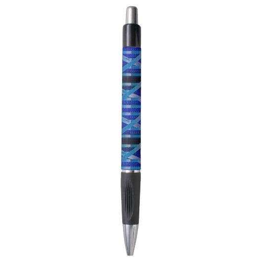 DNA ID Blauw Medische Wetenschap Pen (Voorkant Verticaal)