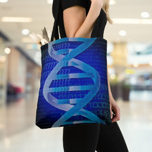 DNA ID Blauw Medische Wetenschap Tote Bag