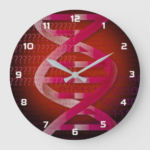 DNA ID Red Medical Science Grote Klok