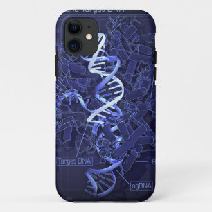 DNA in complex met Cas9-eiwit en RNA-geleiding iPhone 11 Hoesje